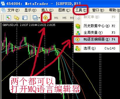6i外汇 MT4新编：简单三线交叉EA教程(图3)